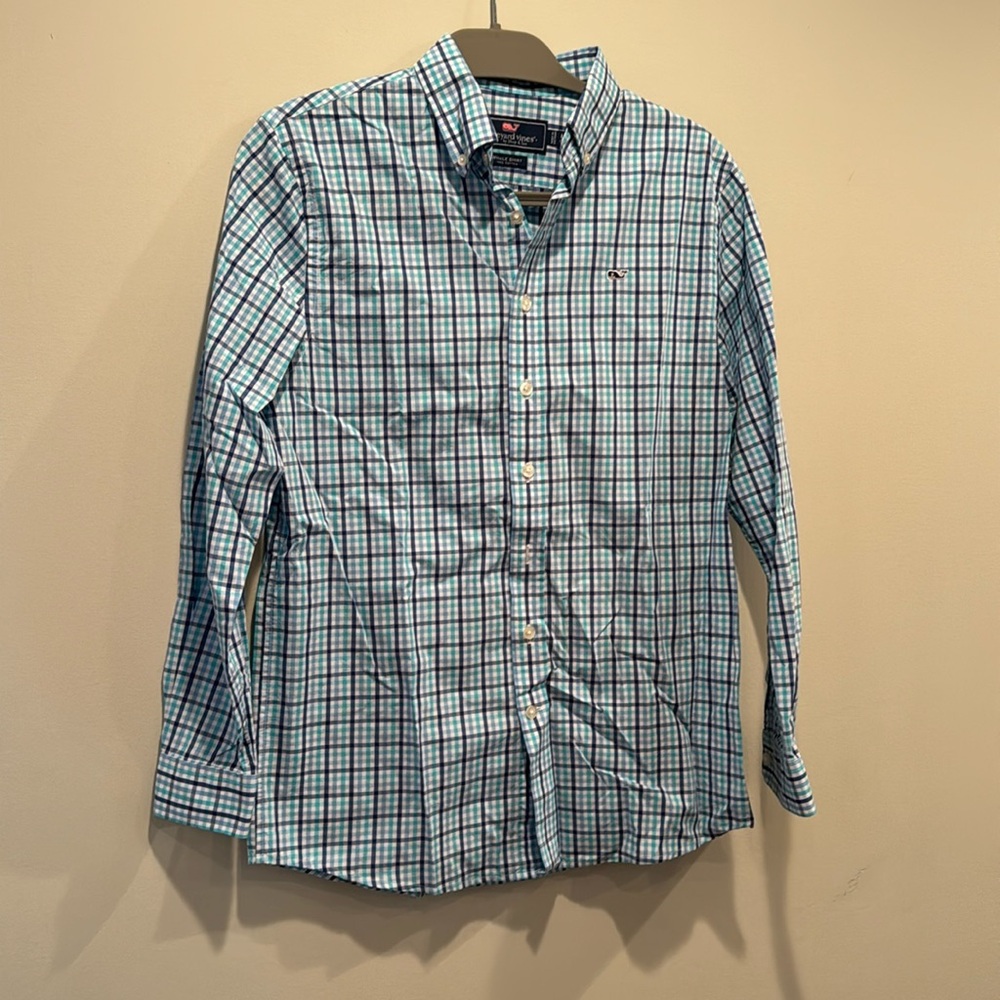 Vineyard Vines button down whale shirt